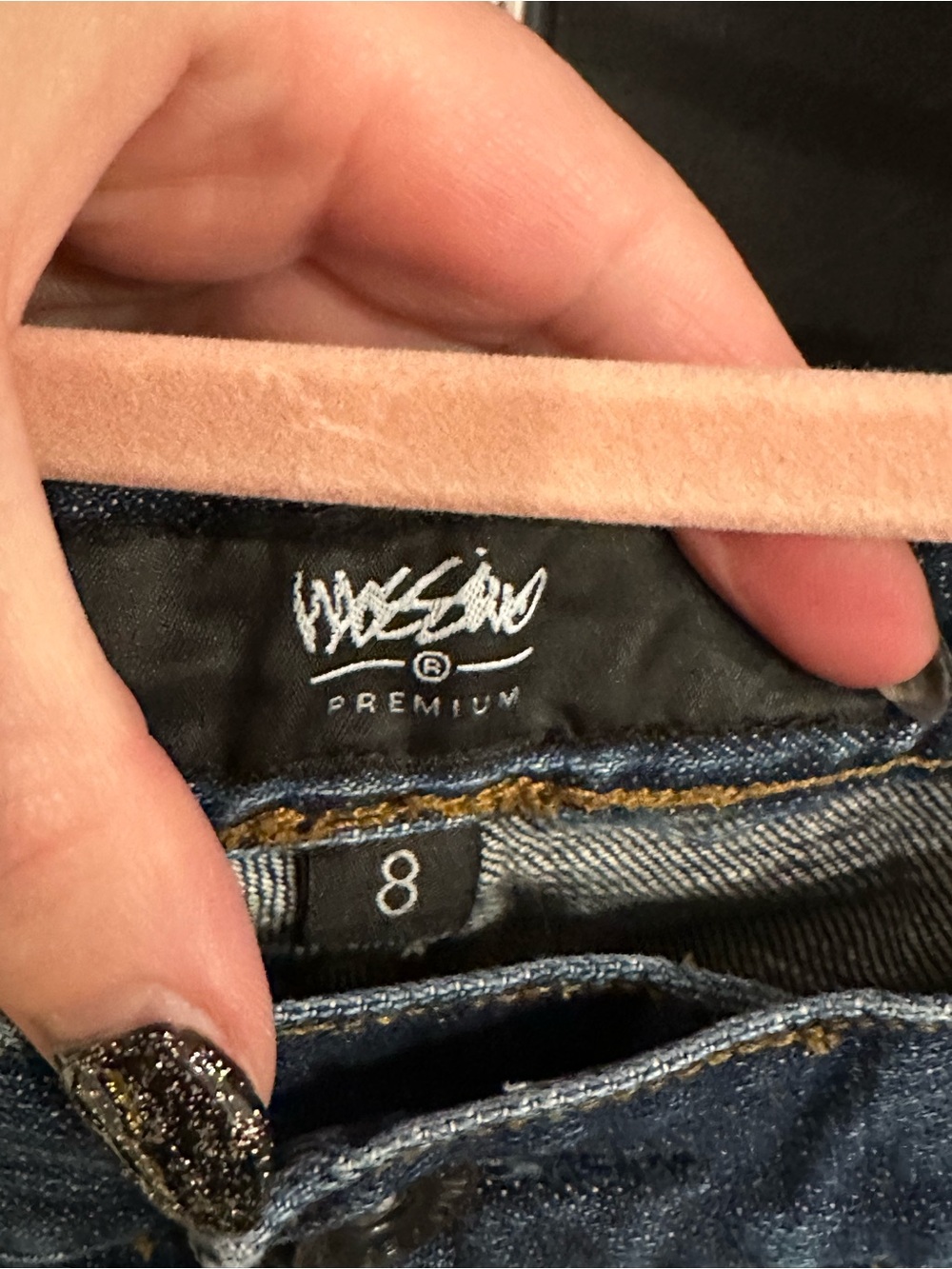 Women’s Mid-Rise Bootcut Jeans in Blue - Picture 3 of 5